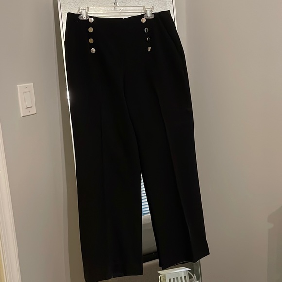 Vince Camuto Pants - Vince Camutos Black Wide Leg Sailor Pants